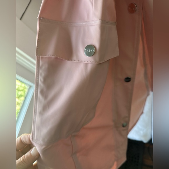 Rains Jacket, Pink S/M - Picture 4 of 15
